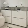 Middle Ancient USM Module Combination Sideboard TV Cabinet Bedside Table Internet Popular Same Style INS Cabinet Storage Cabinet Storage Cabinet