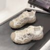 Chaussures pour femmes mignonnes et originales 2026 Printemps et été Nouvelles chaussures de randonnée et d'alpinisme en plein air, chaussures de papa creuses, chaussures de sport décontractées à semelles épaisses