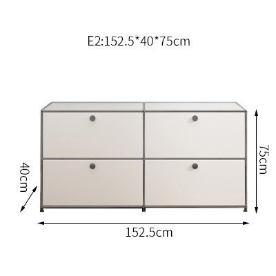 Middle Ancient USM Module Combination Sideboard TV Cabinet Bedside Table Internet Popular Same Style INS Cabinet Storage Cabinet Storage Cabinet