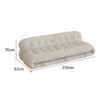 Nordic Creative Designer Hippo Sofa Vintage Steel Teeth Leisure Lazy Recliner New Simple Single Sofa Chair