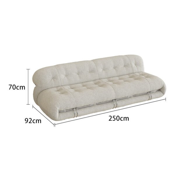 Nordic Creative Designer Hippo Sofa Vintage Steel Teeth Leisure Lazy Recliner New Simple Single Sofa Chair
