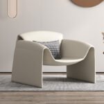 Single Sofa Light Luxury Living Room Modern Crab Chair Creative Chair Hotel Bedroom Balcony Home Single Chair Leisure Chair