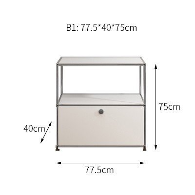 Middle Ancient USM Module Combination Sideboard TV Cabinet Bedside Table Internet Popular Same Style INS Cabinet Storage Cabinet Storage Cabinet