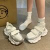Baotou Sandals Women's 2025 Summer New Easiest for Match Mesh Breathable Thick-Soled Dad Shoes Hollow Casual Sports Sandals