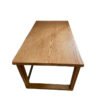 Nordic Solid Wood Dining Table Simple Ash Long Table Log Japanese Style Large Board Table Mobien Table Furniture Oak