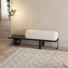 Nordic Style Shoe Changing Stool Sitting Stool Creative Home Sofa Stool Bed End Stool Fitting Room Long Stool Entry Door Shoe Wearable Stool Nordic Style Shoe Changing Stool Sitting Stool Creative Home Sofa Stool Bed End Stool Fitting Room Long Stool Entry Door Shoe Wearable Stool