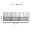 Middle Ancient USM Module Combination Sideboard TV Cabinet Bedside Table Internet Popular Same Style INS Cabinet Storage Cabinet Storage Cabinet