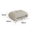 Nordic Creative Designer Hippo Sofa Vintage Steel Teeth Leisure Lazy Recliner New Simple Single Sofa Chair