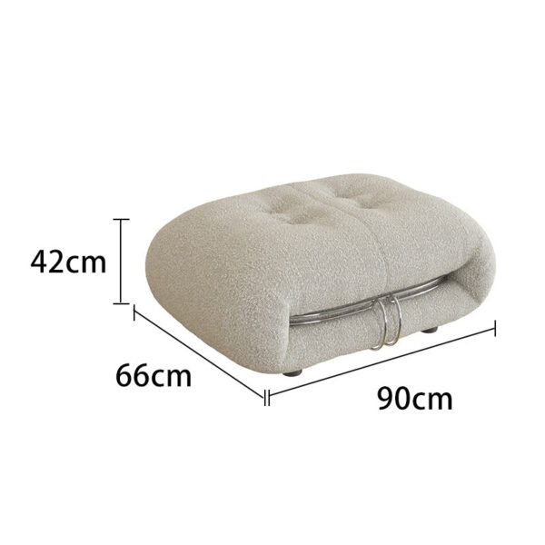 Nordic Creative Designer Hippo Sofa Vintage Steel Teeth Leisure Lazy Recliner New Simple Single Sofa Chair