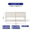 Stainless steel drawer cabinet, vintage living room combination TV cabinet, storage sideboard module, Uins minimalist modern design SM