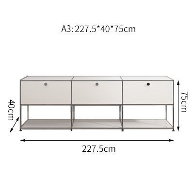 Middle Ancient USM Module Combination Sideboard TV Cabinet Bedside Table Internet Popular Same Style INS Cabinet Storage Cabinet Storage Cabinet