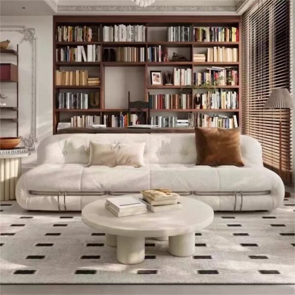 Nordic Creative Designer Hippo Sofa Vintage Steel Teeth Leisure Lazy Recliner New Simple Single Sofa Chair