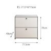 Middle Ancient USM Module Combination Sideboard TV Cabinet Bedside Table Internet Popular Same Style INS Cabinet Storage Cabinet Storage Cabinet