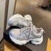 Silver Thick-Soled Height-Increasing Dad Sneakers for Women, 2026 Summer New Model, Breathable Mesh, Versatile Casual Height-Increasing Sports Shoes