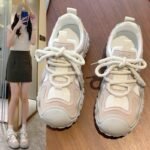 2026 New Trendy Retro Casual Hiking Shoes Breathable Mesh Versatile Thick-Soled Running Sneakers for Women