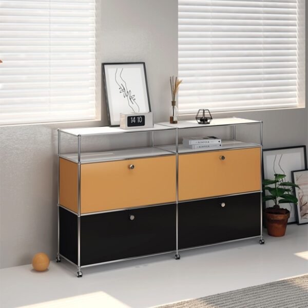 Middle Ancient USM Module Combination Sideboard TV Cabinet Bedside Table Internet Popular Same Style INS Cabinet Storage Cabinet Storage Cabinet