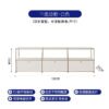 Stainless steel drawer cabinet, vintage living room combination TV cabinet, storage sideboard module, Uins minimalist modern design SM