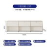 Stainless steel drawer cabinet, vintage living room combination TV cabinet, storage sideboard module, Uins minimalist modern design SM