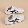 Mesh German Training Shoes for Women 2026 Spring/Summer Thin Breathable New Thick-Soled White Shoes for Students to Pair with Skirts Trendy Mesh Shoes