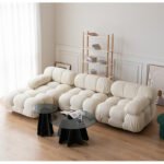 Minimalist Sofa Fabric Replica Classic Module Sofa Living Room Free Combination Square Cashmere Sofa Designer