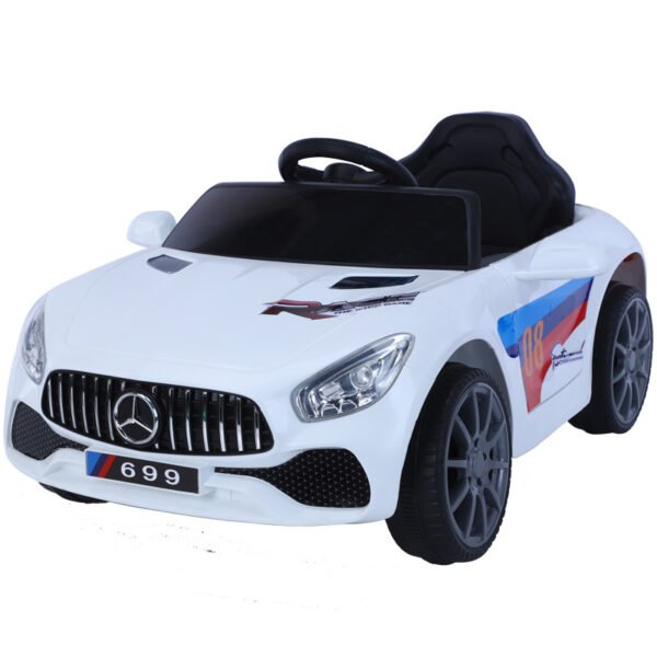 Kids Electric Four-Wheel Ride-On Car, Remote Control, Rocking Function, Rechargeable