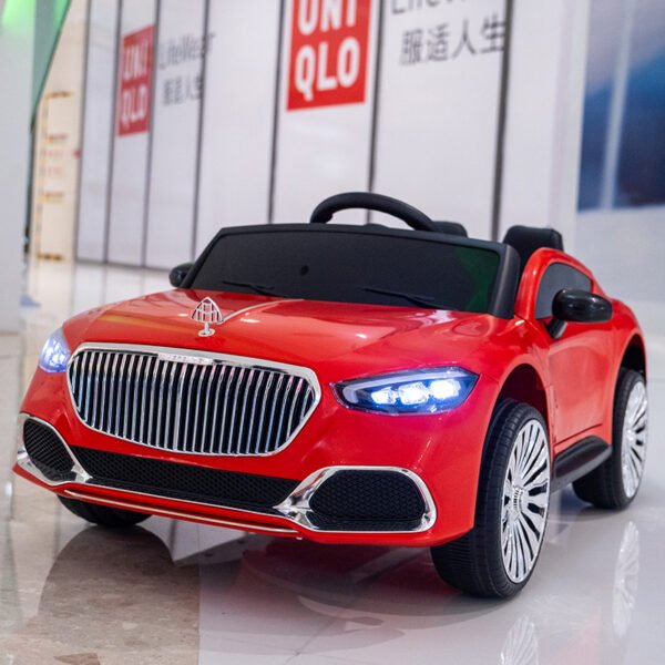 Kids Electric Four-Wheel Ride-On Car, Remote Control, Double Doors, Rechargeable