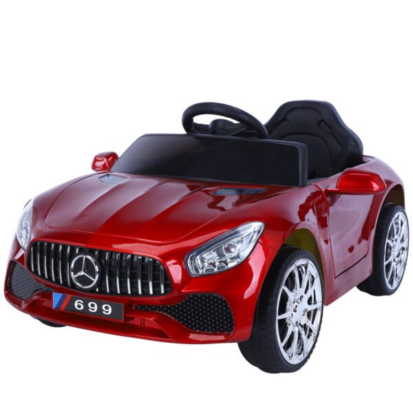 Kids Electric Four-Wheel Ride-On Car, Remote Control, Rocking Function, Rechargeable