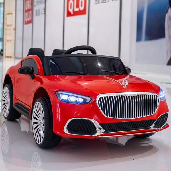 Kids Electric Four-Wheel Ride-On Car, Remote Control, Double Doors, Rechargeable
