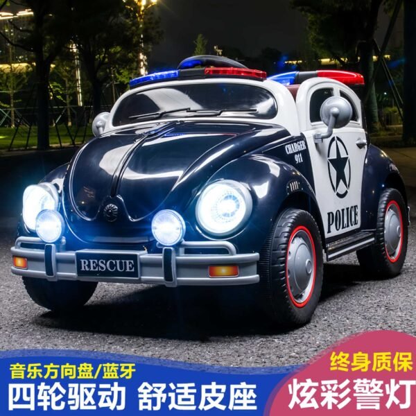 Kids Electric Off-Road Ride-On Car, 4-Wheel, Remote Control & Mobile App, Rocking Function