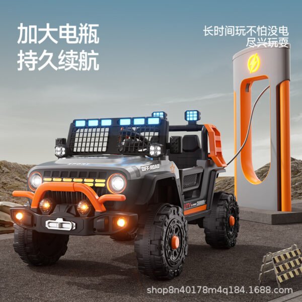 Kids Electric Off-Road Ride-On Car, 4-Wheel, Dual or Four-Wheel Drive, Remote Control