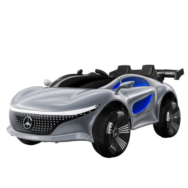 Kids' Electric Ride-On Car - 4WD Remote Control with Swing Mode and Leather Seat