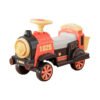 Kids Electric Ride-On Train with Track, Rechargeable, Music & Lights, Mist Spray, Optional Remote