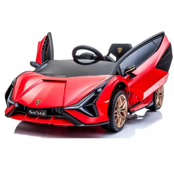 Large Kids Electric Ride-On Sports Car with Remote Control, Bluetooth Music & Swing Function