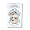 Black Lace Polka Dot Bow French Press-On Nails