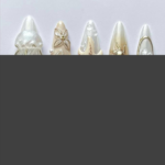 Ocean Goddess Summer Wearable Press-On Nails - Y2K Foreign Trade Style Full Cover Nail Art Strips