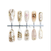 Ocean Goddess Summer Wearable Press-On Nails - Y2K Foreign Trade Style Full Cover Nail Art Strips