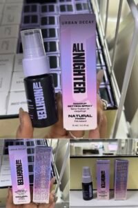 Spray fixateur de maquillage All Nighter d'Urban Decay - Mini finition naturelle 15 ml