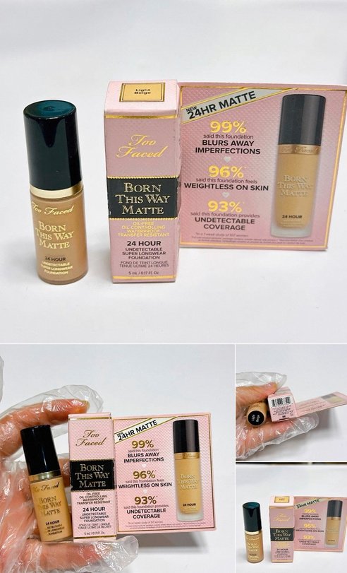 Too Faced Born This Way Matte Foundation Mini 5 mL - Light Beige