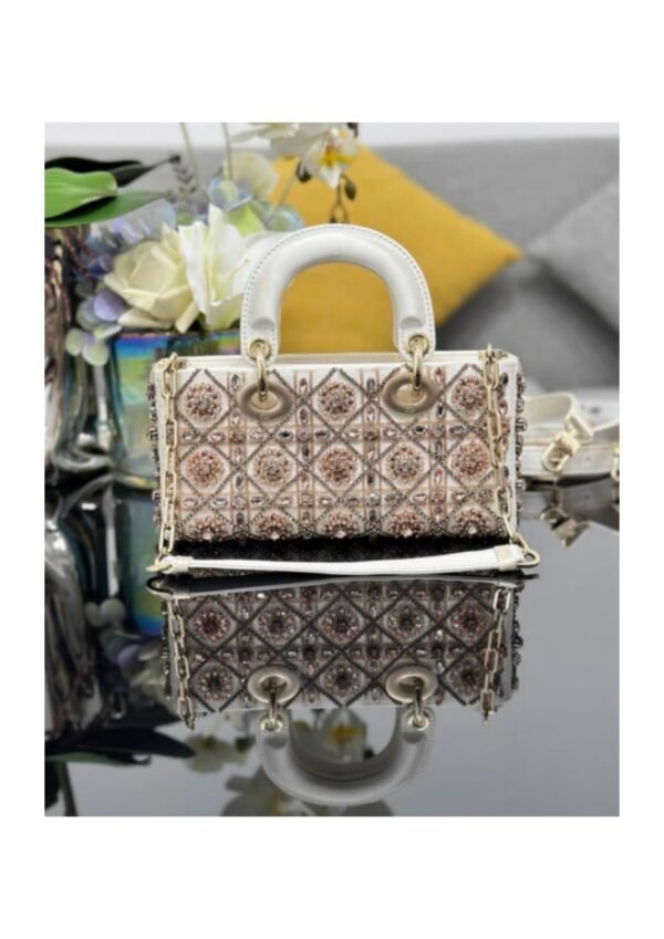 Embellished Mini Top-Handle Bag