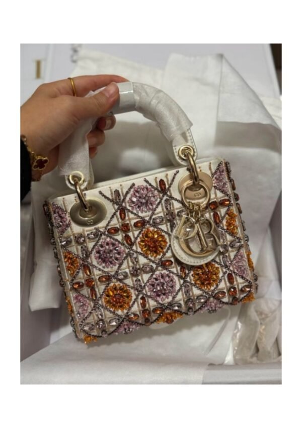 Embellished Mini Top-Handle Bag