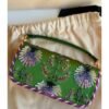Green Embellished Shoulder Bag