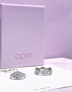 Geometric S925 Silver Ring Set