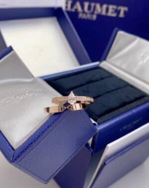 Pear-Cut Pavé S925 Silver Ring Set