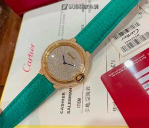 Oval Crystal-Bezel Watch