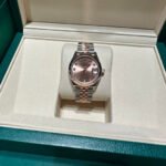 Rose-Tone Dial Bracelet Watch