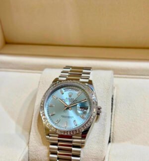 Ice-Blue Dial Bracelet Watch