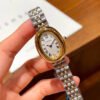 Oval Roman-Numeral Bracelet Watch