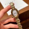 Oval Roman-Numeral Bracelet Watch
