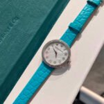 Turquoise Strap Diamond-Marker Watch