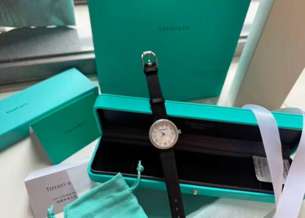 Black Strap Oval Watch